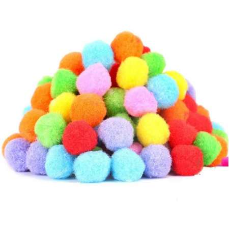 Wholesale Colorful Small Pet Handmade Plush Toy Balls Pet Cat Toys